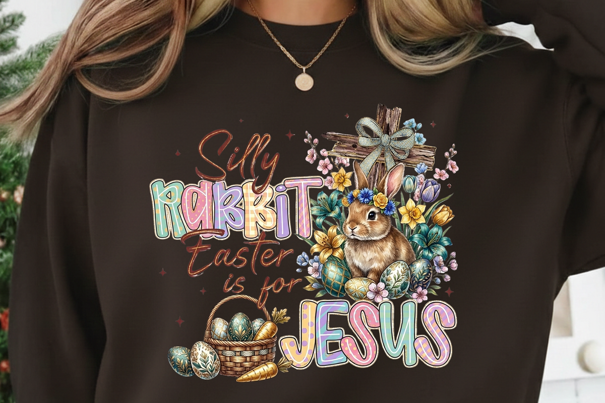 Silly Rabbit Easter Is For Jesus PNG, a Graphic by Vector Portal (Photo 5 of 6)