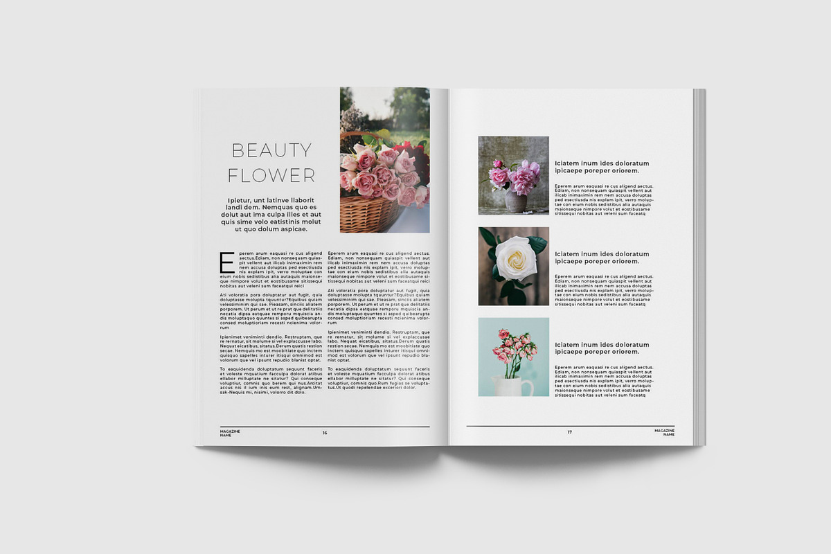 Simple & Clean Magazine VIII, a Magazine Template by Uloel Design (Photo 8 of 12)