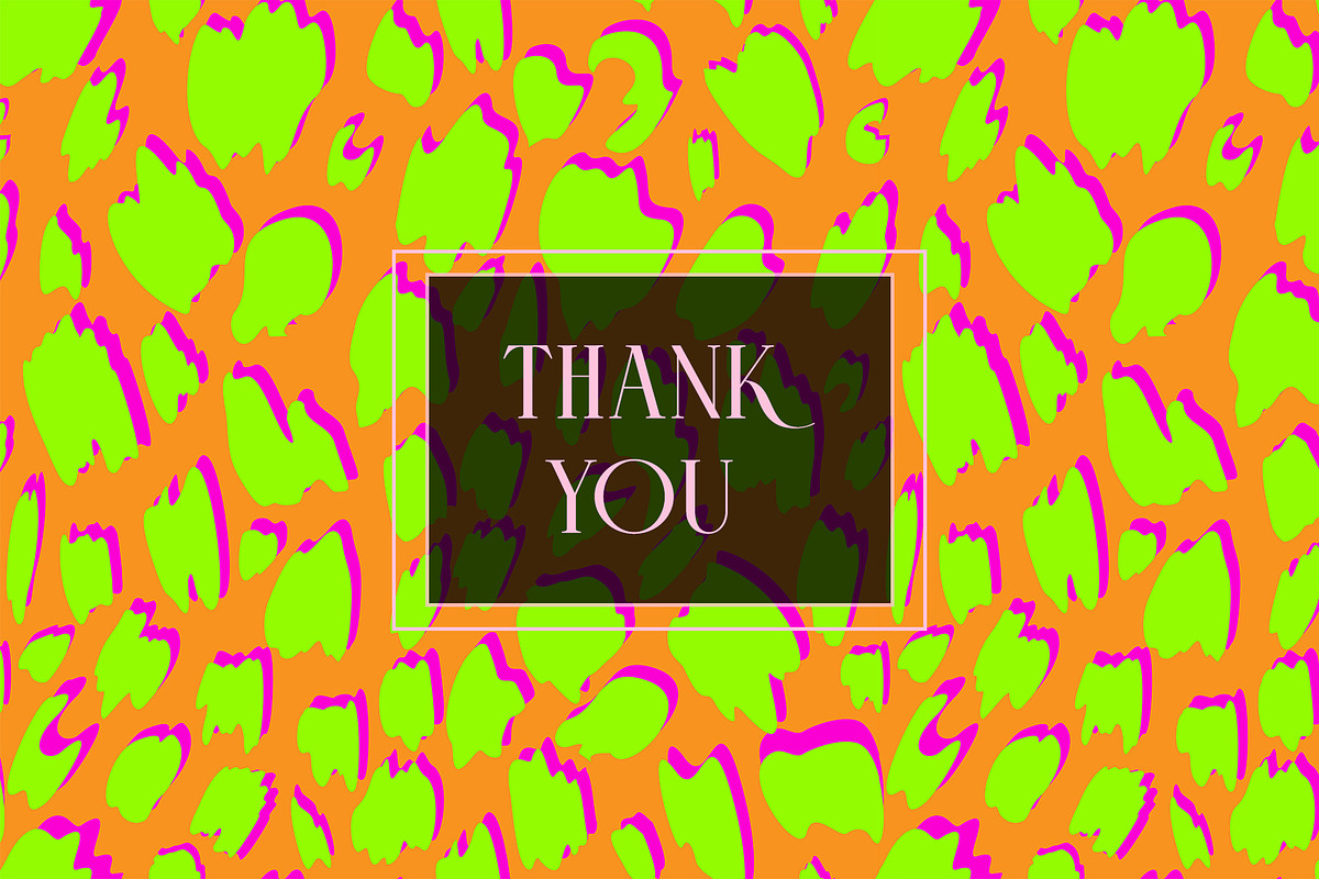 Neon Animals print collection, a Pattern Graphic by Salted Galaxy (Photo 9 of 9)