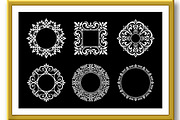 Set of decorative frames Elegant, a Decorative Illustration by RODINA (Thumbnail 2 of 3)