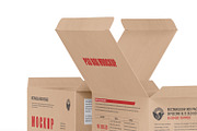 Kraft Cardboard Paper Box Mockup, a Packaging Mockup by Ram Studio LLC (Thumbnail 16 of 18)