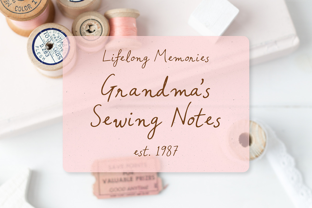 Letters from Magnolia Script Font, a Handwritten Font by Kaya Fonts (Photo 9 of 32)