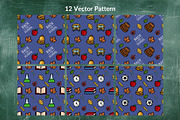 Back to School Collection, a Pattern Graphic by Elatedowl (Thumbnail 2 of 14)