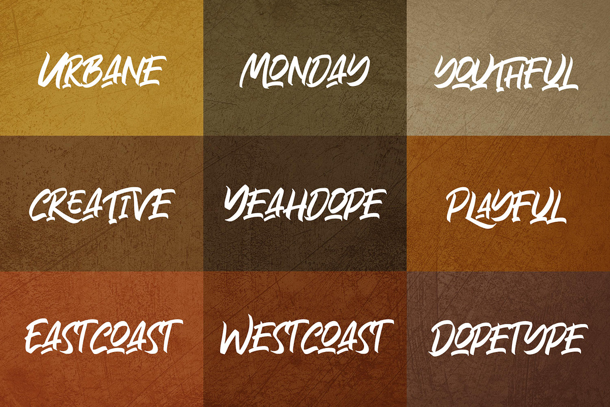 Rollinkland - Authentic Brush Font, a Font by Almarkhatype (Photo 7 of 10)