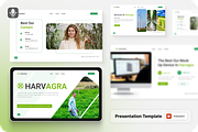 Agriculture Presentation PowerPoint, a Presentation Template by SquidPixey (Thumbnail 1 of 6)