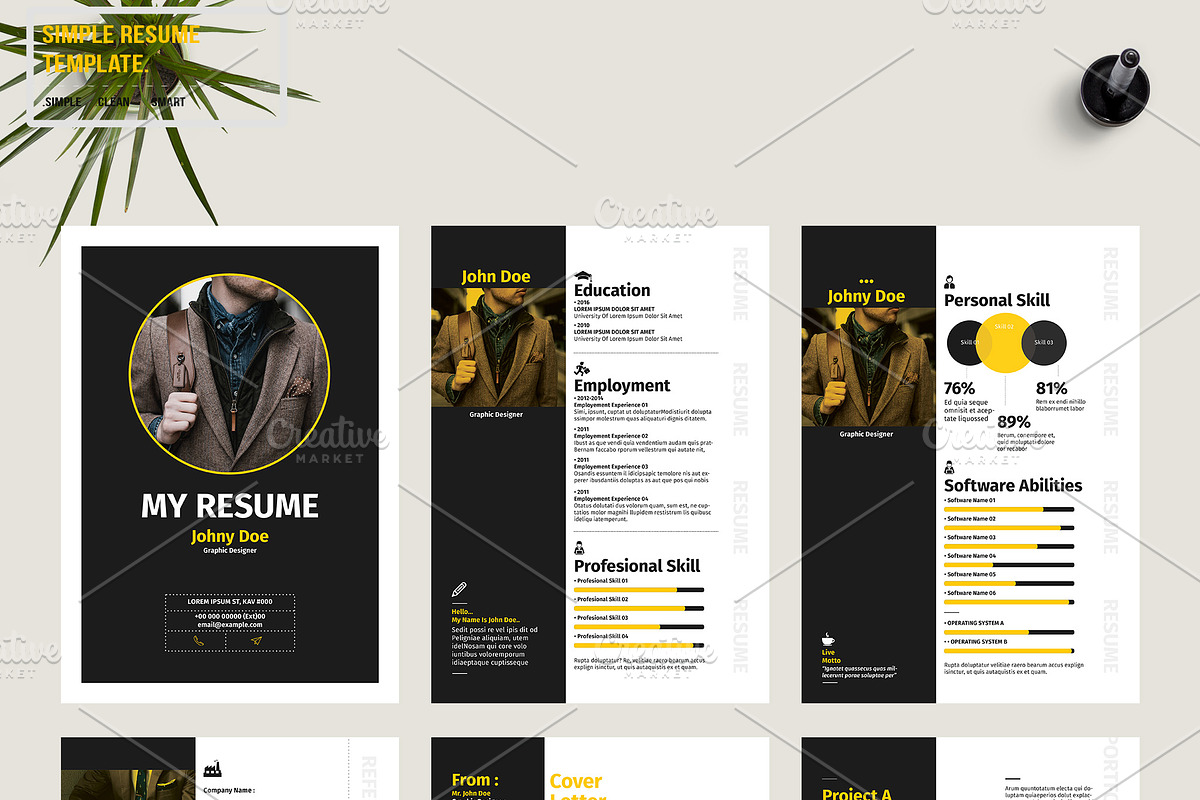 BUSINESS KIT BUNDLE, a Stationery Template by Bizz_District_Studio (Photo 19 of 25)