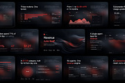 Dark Pitch Deck for AI SaaS Startups, a Presentation Template by Pulsecolor (Thumbnail 1 of 2)