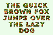 Vegetables Font, a Sans Serif Font by Handmadefont (Thumbnail 5 of 16)