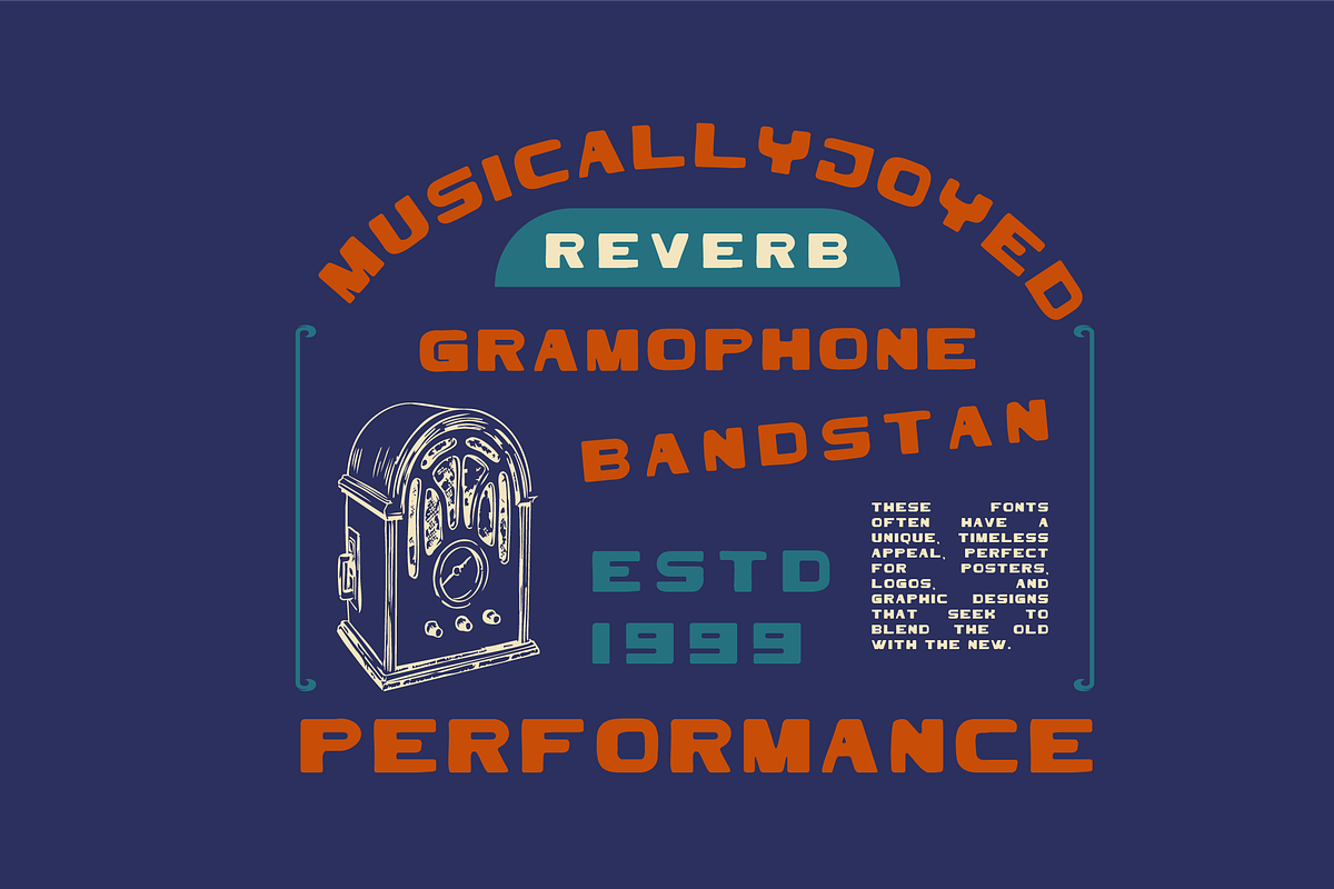 UBIQUITO - Retro Display Font, a Font by Rightwheels (Photo 5 of 10)
