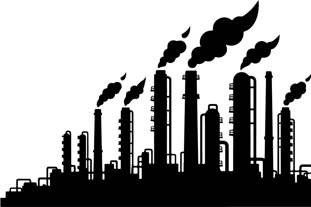 Industrial Factory Silhouette Bundle, an Illustration by Designs_River (Photo 17 of 45)