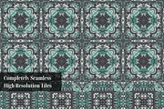 Black & Emerald Watercolor Patterns, a Pattern Graphic by Gen Aumonier (Thumbnail 5 of 7)