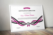 Certificate Word | PSD | AI, a Stationery Template by Curve Design (Thumbnail 4 of 4)