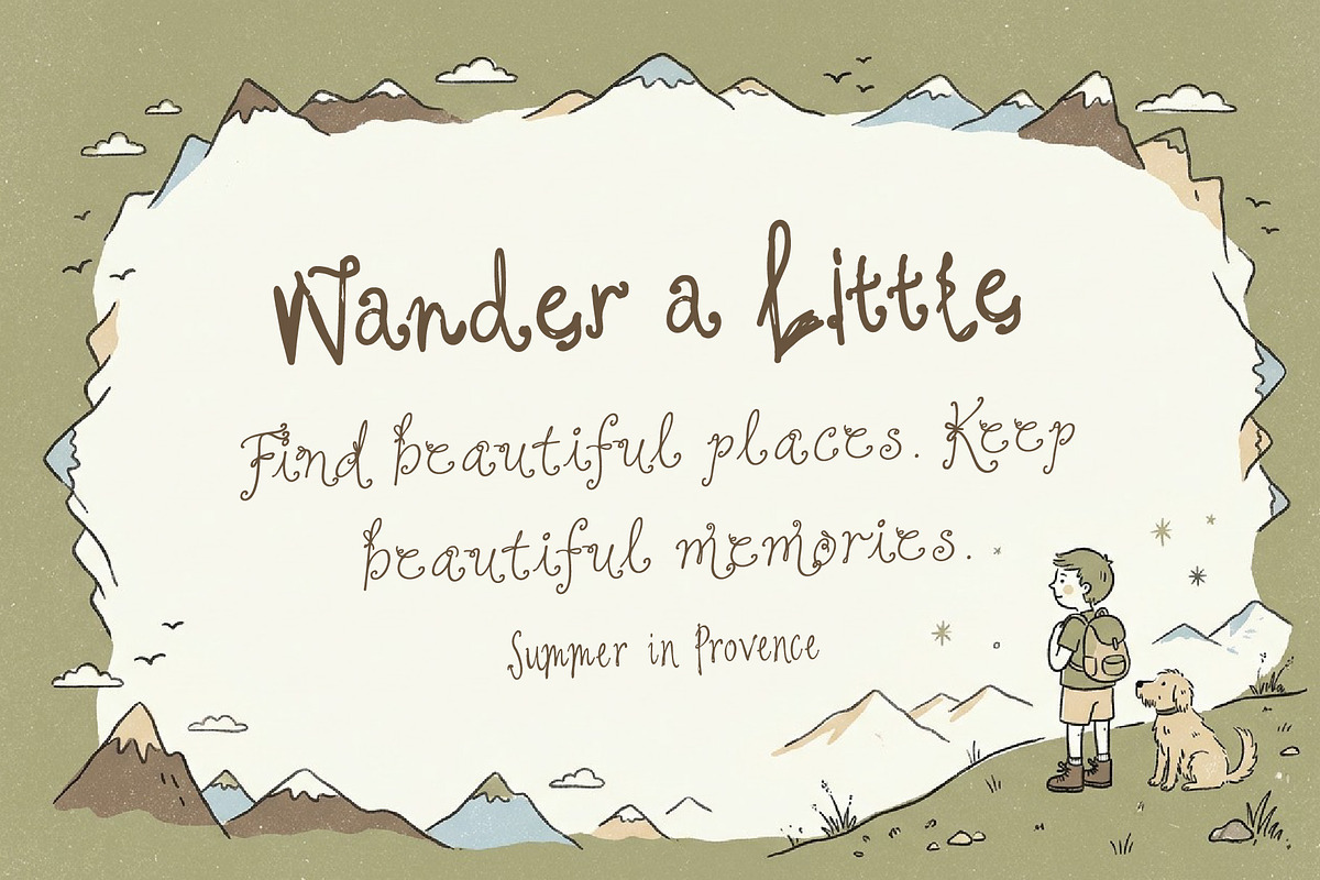 Yomiu Pepela Font Trio of Wonder, a Handwritten Font by HypeWorksCo (Photo 13 of 33)
