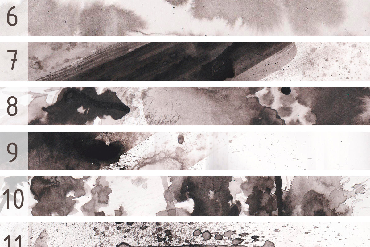 INK TEXTURES, a Texture Graphic by Elisa Ursa (Photo 5 of 6)