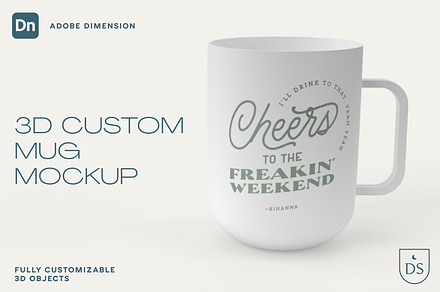 3D Mug Mockup