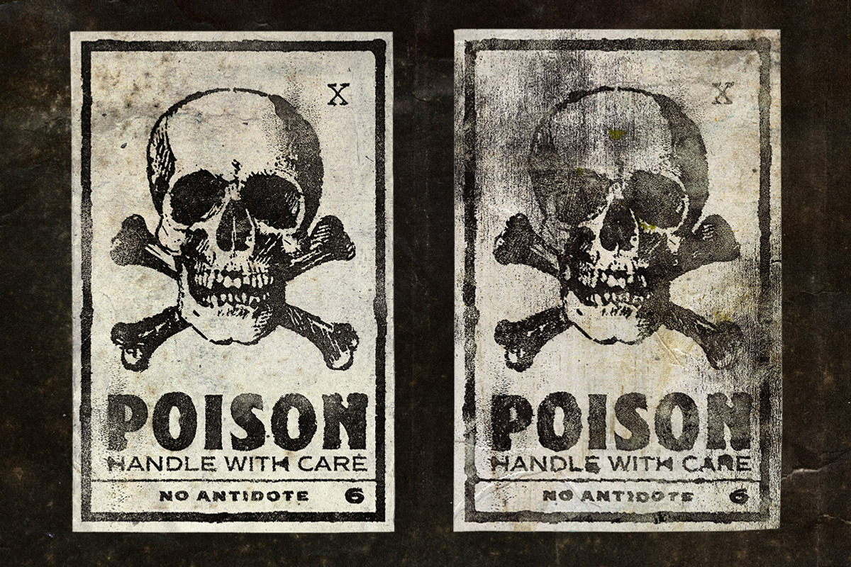 Automatic Grunge Photoshop Template, a Brushes & More by Misprinted Type (Photo 8 of 9)