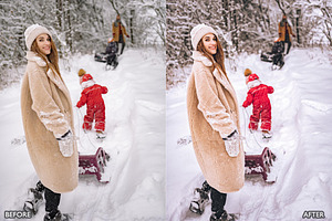 Winter Snow Lightroom Presets