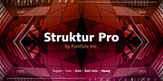 Struktur Pro, a Sans Serif Font by FontSite Inc. (Thumbnail 1 of 2)