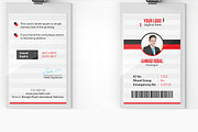 Office ID Card, a Card Template by NasirGrfx (Thumbnail 3 of 6)
