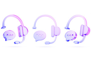 Customer service, call center, phone, a Technology Illustration by Marozhkastudio