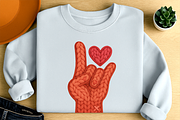 Crochet Hand Sign PNG ASL I Love You, a Seasonal Illustration by Craftsbeefy (Thumbnail 4 of 6)