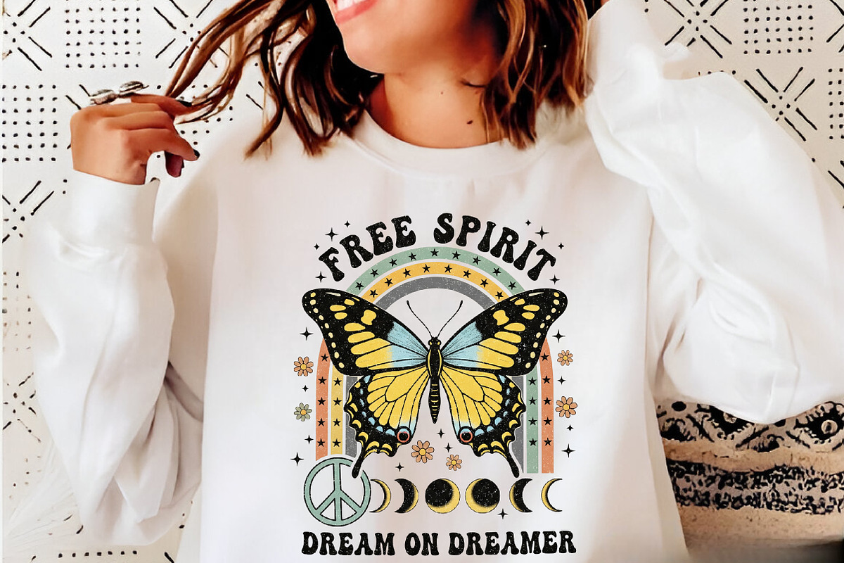 Free Spirit Dream On Dreamer Png, a Seasonal Illustration by Rose Art (Photo 4 of 4)