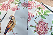 Watercolor Garden Melodies, a Decorative Illustration by MayaNavits (Thumbnail 10 of 10)