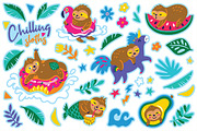 Big Sticker Bundle #2, an Animal Illustration by PenguinHouse (Thumbnail 9 of 16)