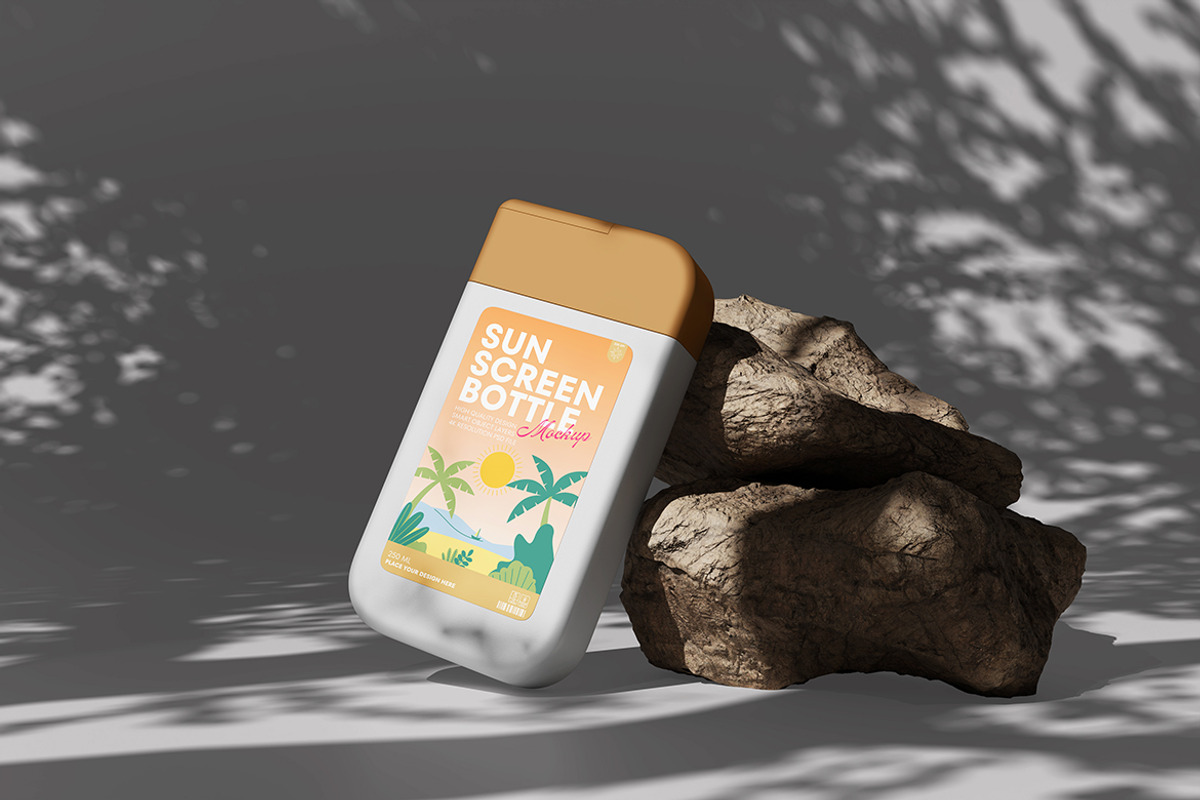 Professional Plastic Bottle Mockup, an Advertising Mockup by bimockup (Photo 4 of 6)