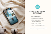 Coastal Scrapbook Instagram, a Social Media Template by Anna Design Studio (Thumbnail 2 of 11)