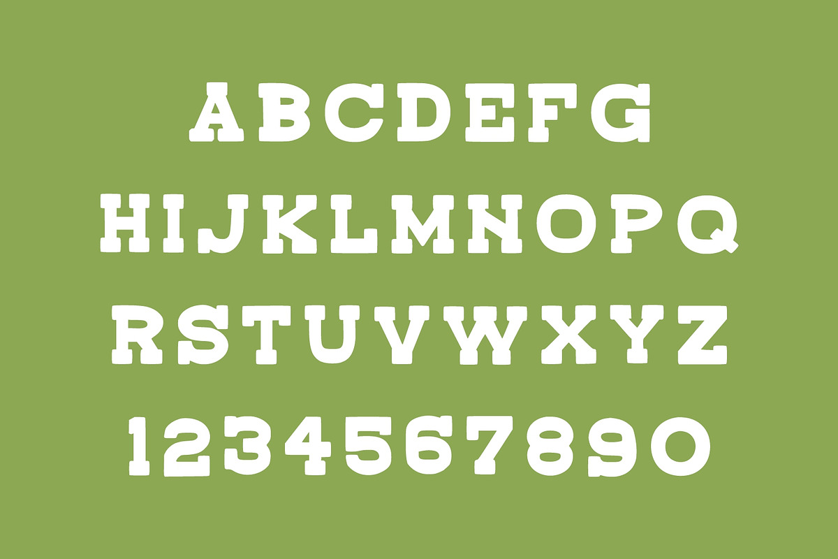 American Retro, a Slab Serif Font by Fourteen Letter (Photo 4 of 5)