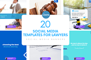 Instagram Template for Law Firms, a Social Media Template by Parrot Designs (Thumbnail 1 of 6)