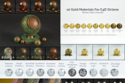 60 Metal Materials for C4d Octane, a Textures & Material 3D Model by 3DTreatment (Thumbnail 2 of 88)