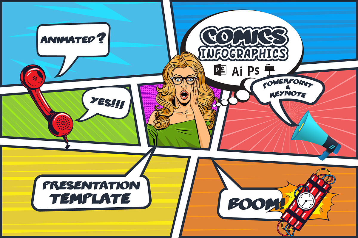 Comics Template Presentation