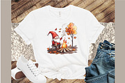 Cute Fall Gnomes Clipart - Gnome Png, an Illustration by Sublimation Artist (Thumbnail 4 of 6)
