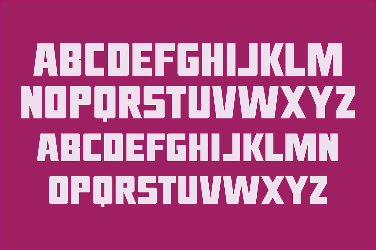 Heavy Duty Font Set, a Sans Serif Font by GG Design (Photo 4 of 9)