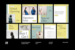 Modern Grand Opening Instagram Post, a Social Media Template by Neermana