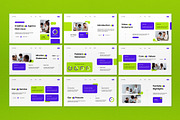 White Blue Pitch Deck Google Slide, a Presentation Template by graphicook (Thumbnail 2 of 5)