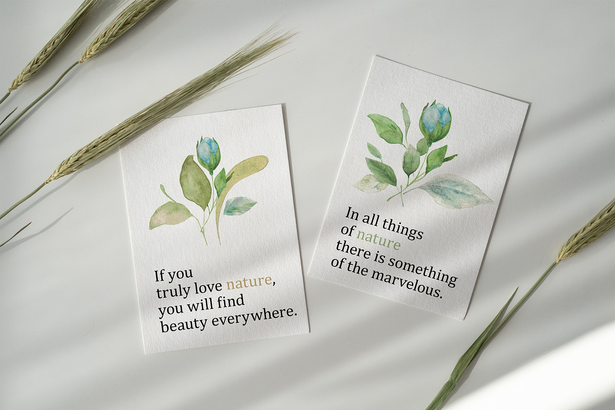 Fresh spring watercolors, a Decorative Illustration by SaharaArt (Photo 6 of 9)