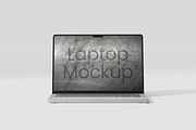Laptop Mockup, a Device Mockup by safrizalstudio (Thumbnail 2 of 4)