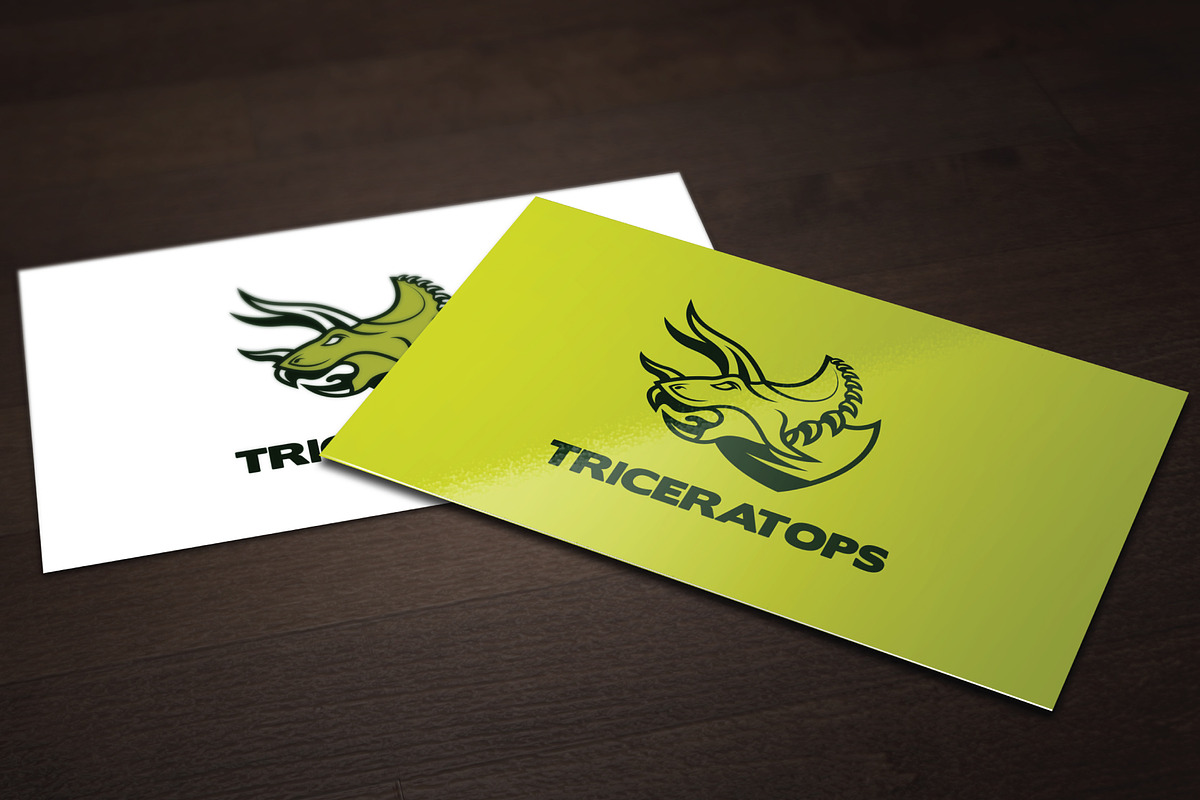 Triceratops Logo, a Branding & Logo Template by ashenterprise (Photo 3 of 4)