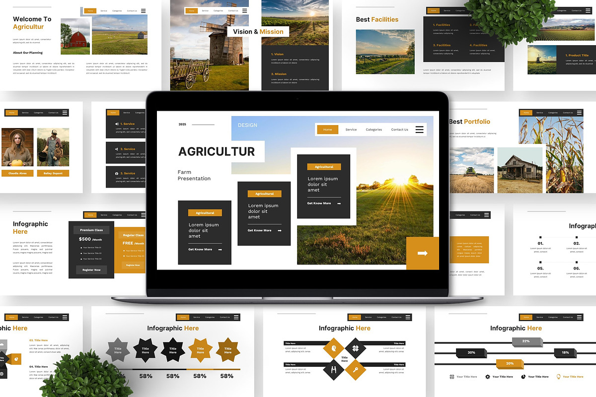 Agricultur - Farm Keynote preview 6