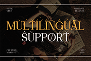 Moela - Serif Display Typeface, a Serif Font by MaikoHatta (Thumbnail 7 of 7)