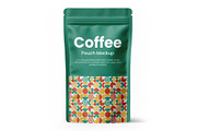Coffee Pouch Mockup, a Packaging Mockup by Mockupfit (Thumbnail 2 of 2)