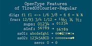 TiredOfCourier, a Font by Ingrimayne Type (Thumbnail 4 of 11)