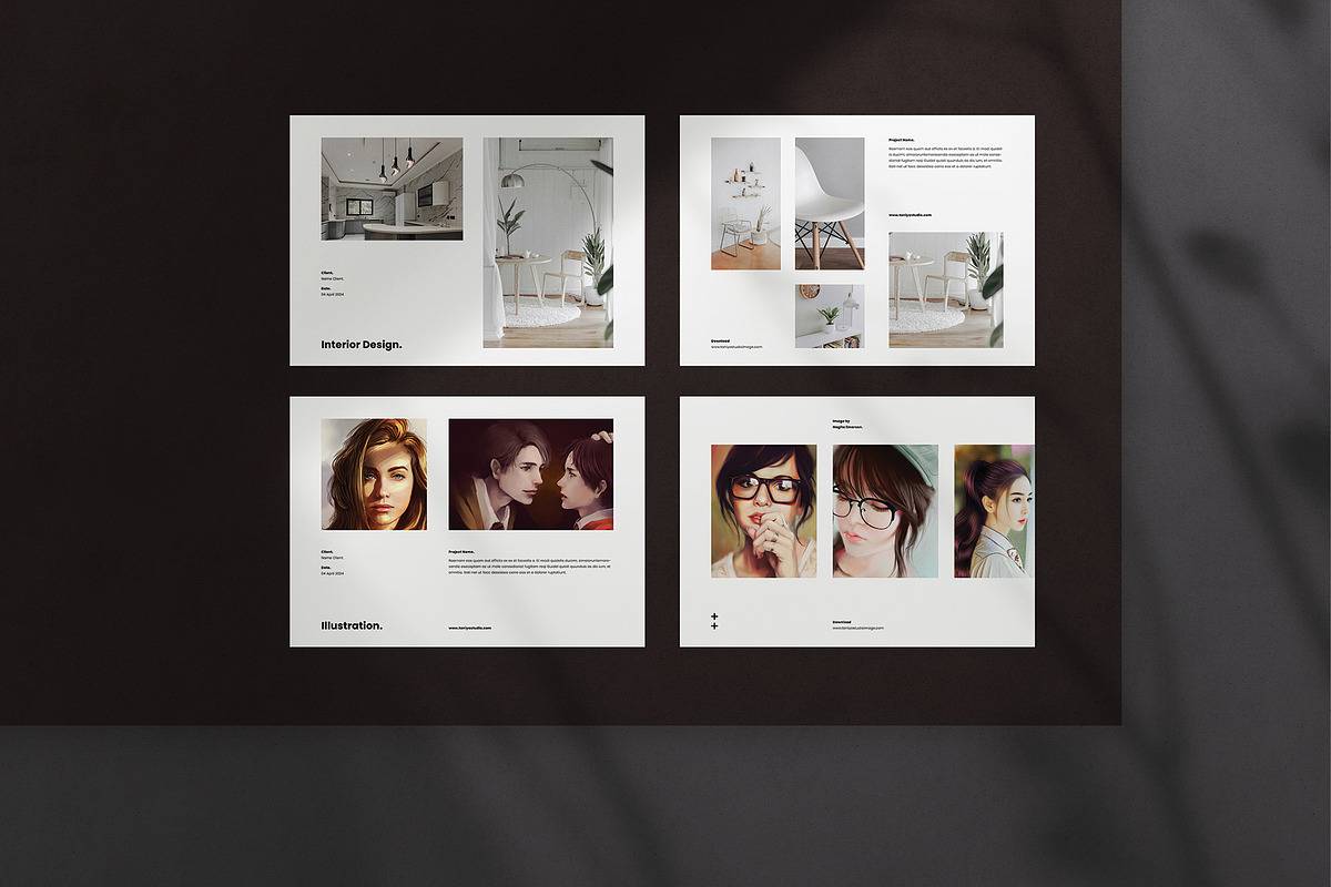 Design Portfolio and Resume, a Brochure Template by Occy Design (Photo 7 of 8)