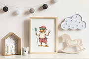 Quirky Summer Beach Day Clipart, an Illustration by CreationArt (Thumbnail 6 of 9)