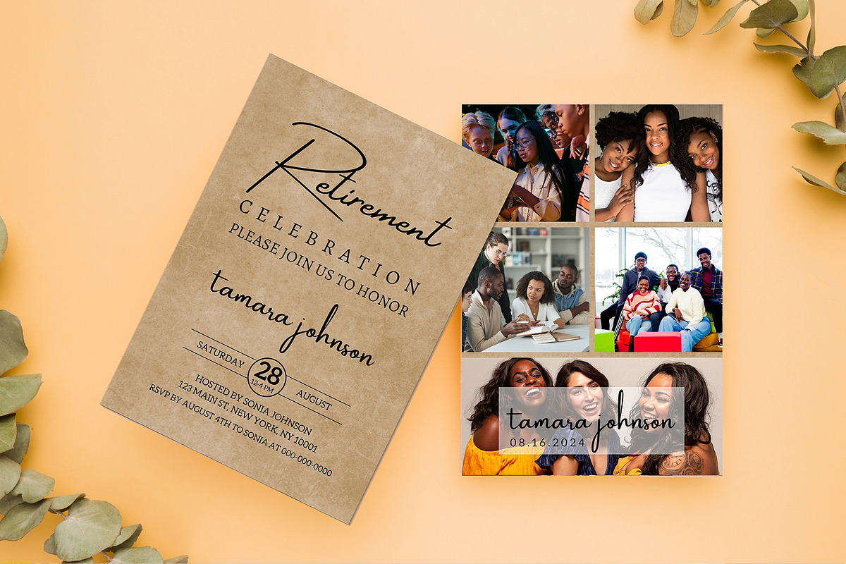 Retirement Party Flyer