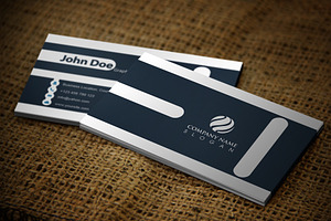 Lineal Business Card Template