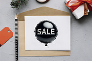 Black Friday Balloons PNG Collection, an Illustration by RobertsArt (Thumbnail 3 of 7)